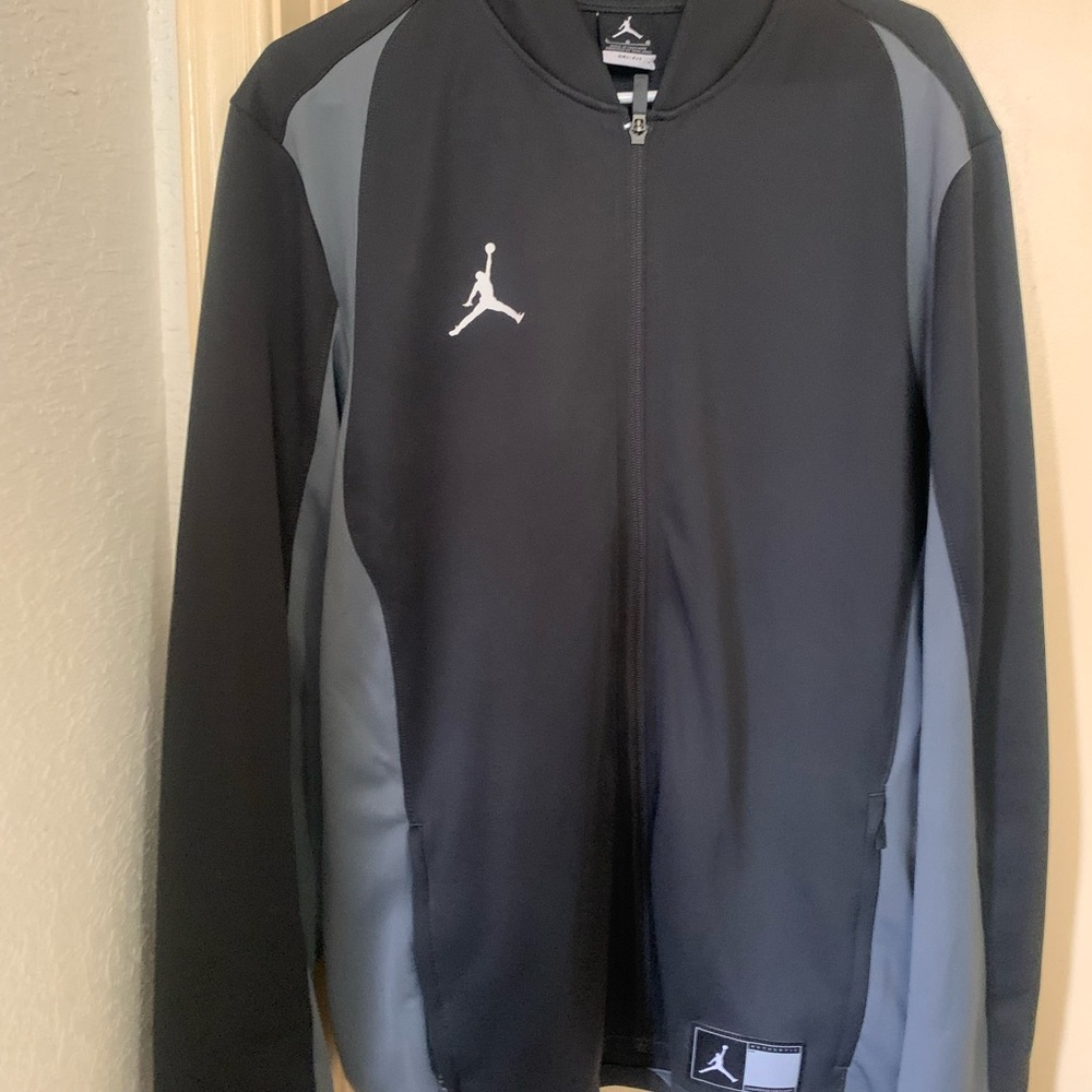 Mens Air Jordan Dri Fit Flight full zip warmup training jacket,